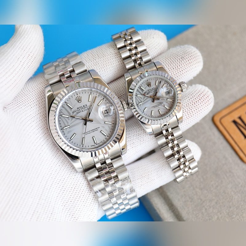 Rolex Datejust Couple Replica Watch Swiss Quality 100% Waterproof Sapphire Luminescent-2