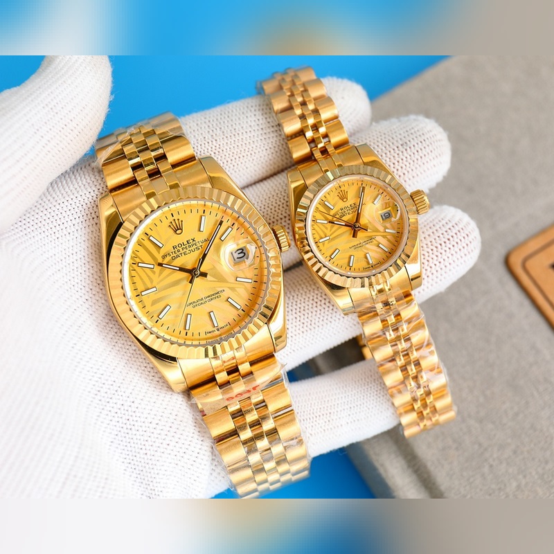 Rolex Datejust Couple Replica Watch Swiss Quality 100% Waterproof Sapphire Luminescent-3