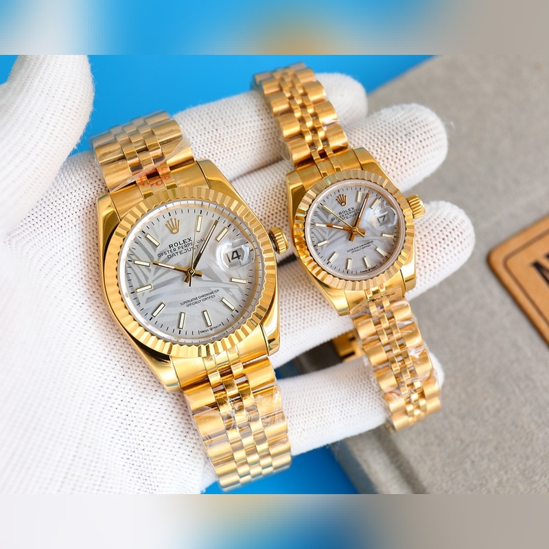 Rolex Datejust Couple Replica Watch Swiss Quality 100% Waterproof Sapphire Luminescent-5