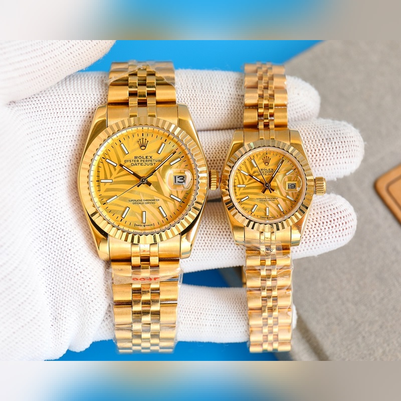 Rolex Datejust Couple Replica Watch Swiss Quality 100% Waterproof Sapphire Luminescent-6