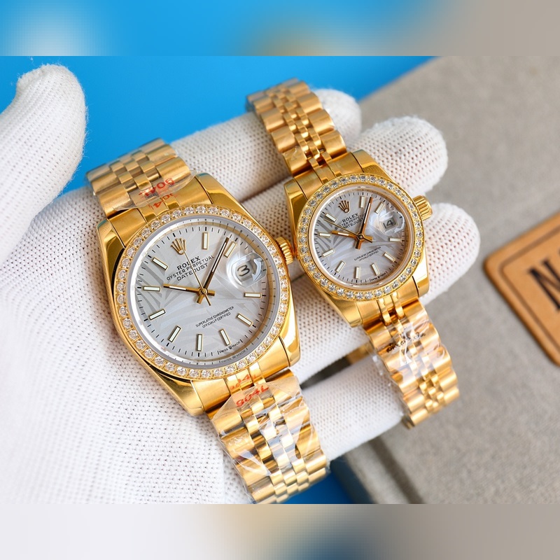 Rolex Datejust Couple Replica Watch Swiss Quality 100% Waterproof Sapphire Crystal-5