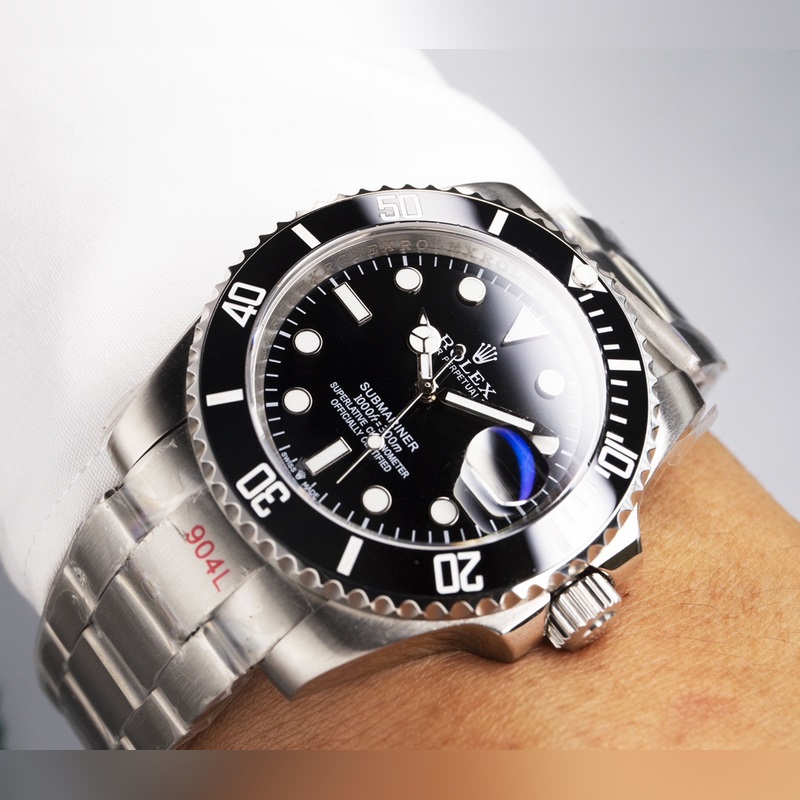 ROLEX Submariner Replica 316L Steel New Japanese 821 Movement-5