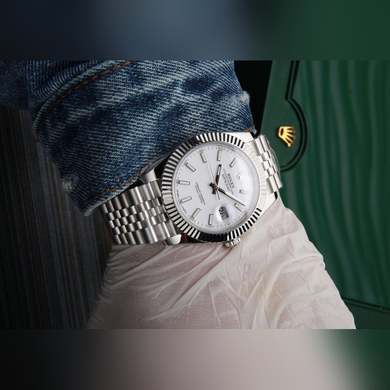 Rolex Datejust 41mm Replica Perfect Detail New 5-Link Bracelet Sapphire Crystal-1