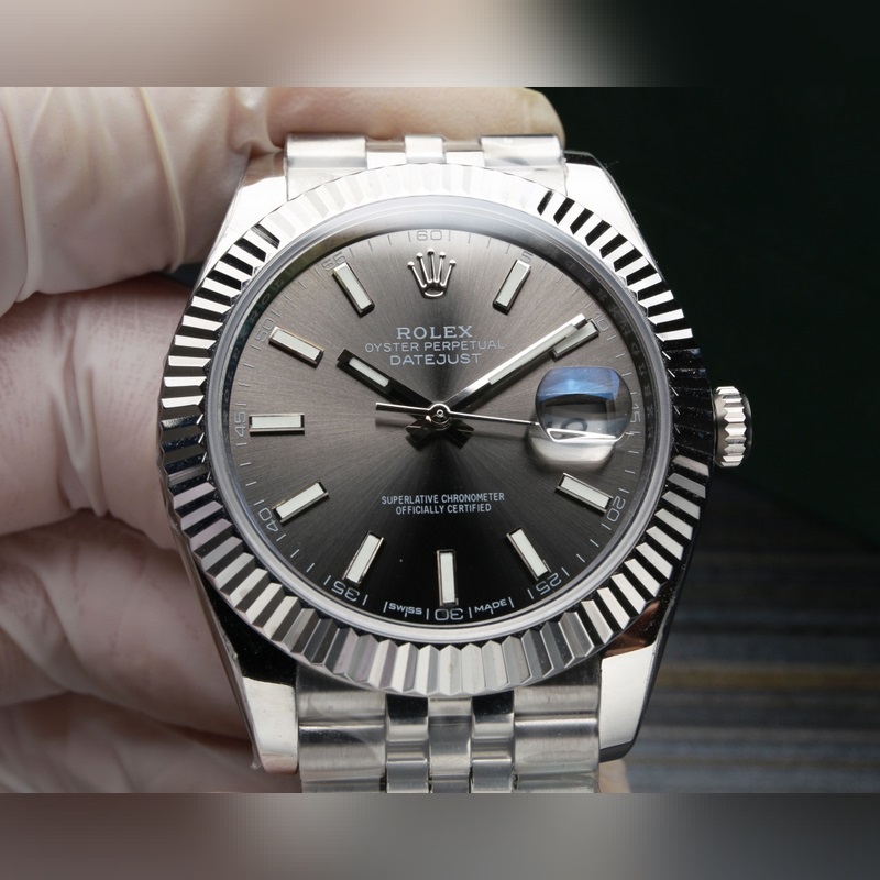 Rolex Datejust 41mm Replica with Perfect Details and Sapphire Crystal-4
