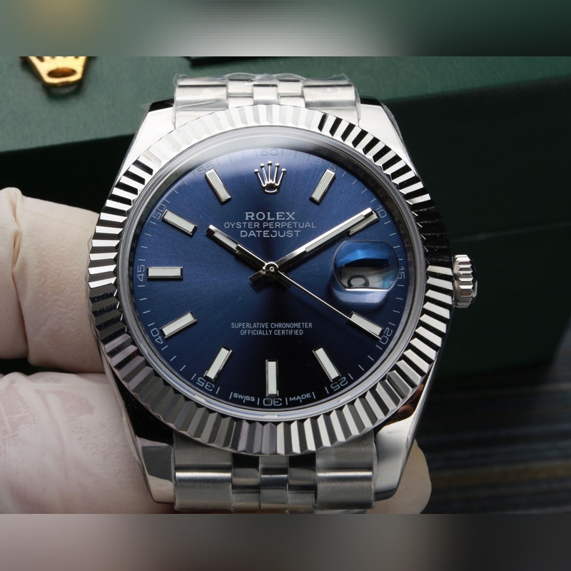 Rolex Datejust 41mm Replica Flawless Details 5-Link Bracelet Sapphire Crystal-1