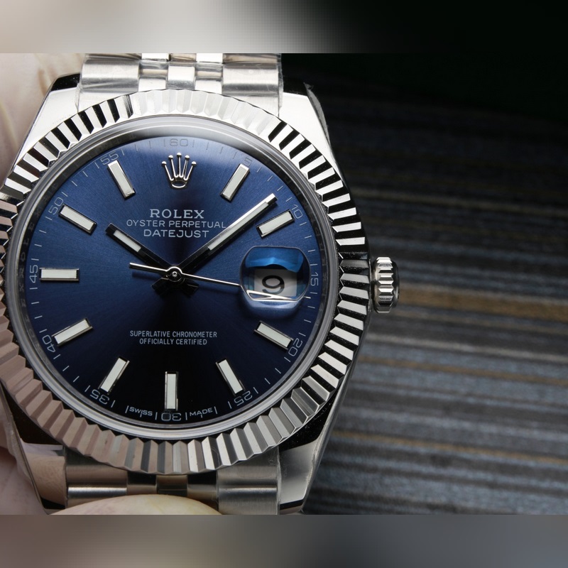 Rolex Datejust 41mm Replica Flawless Details 5-Link Bracelet Sapphire Crystal-2