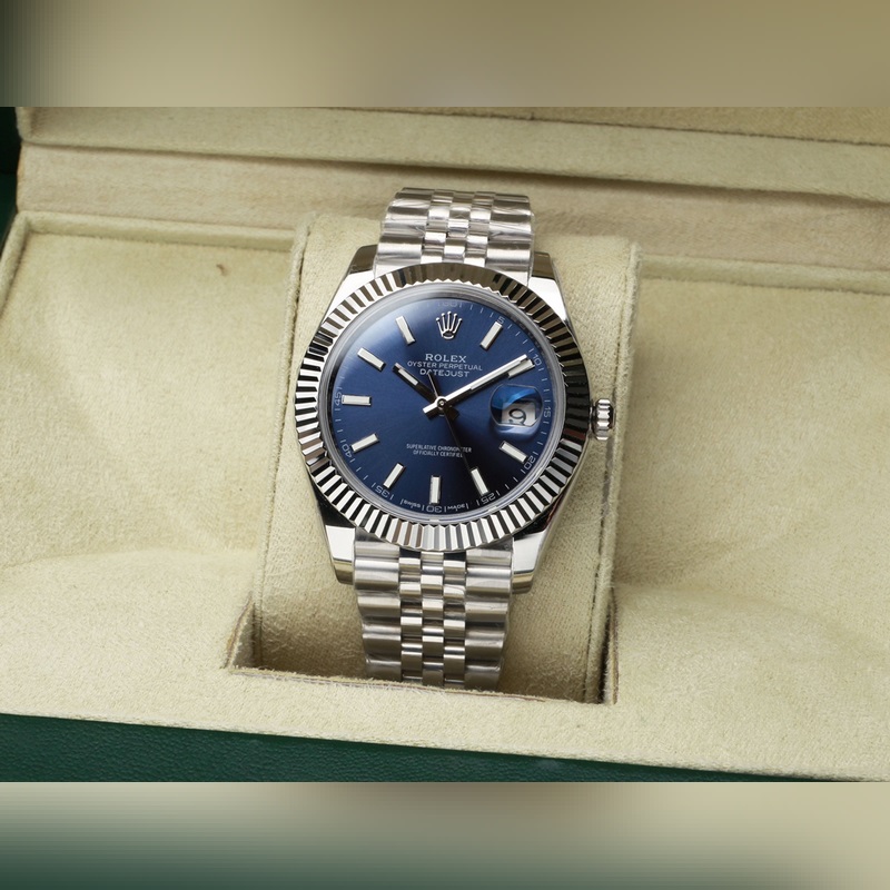 Rolex Datejust 41mm Replica Flawless Details 5-Link Bracelet Sapphire Crystal-3