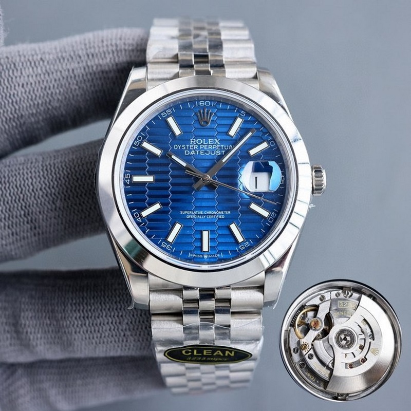 Rolex Datejust Mechanical Men's Replica Watch TT Clean Factory Original Design-4