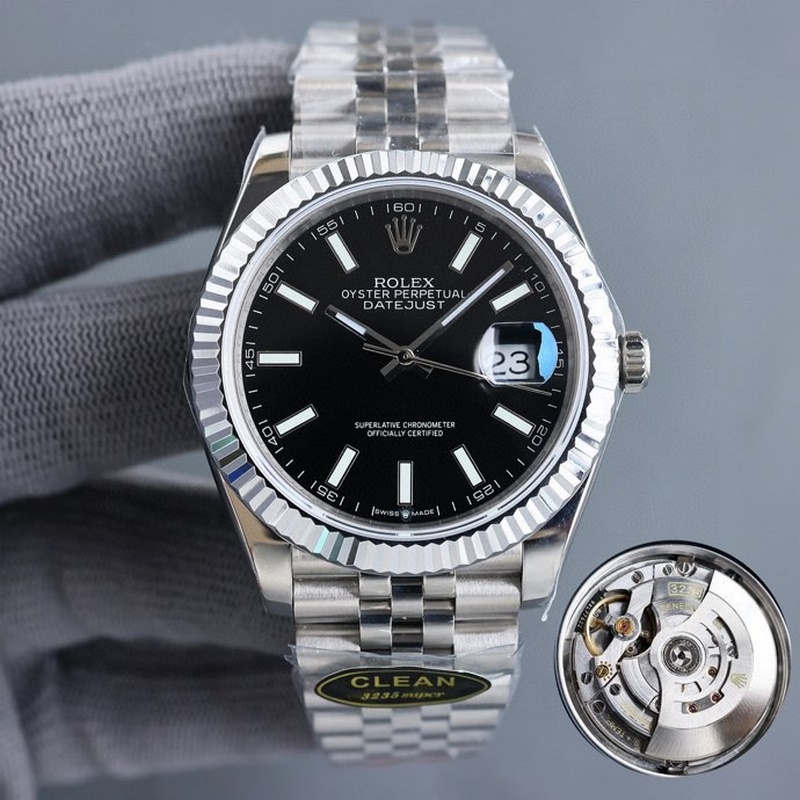 Rolex Datejust Mechanical Men's Replica Watch TT Clean Factory Original Design-5