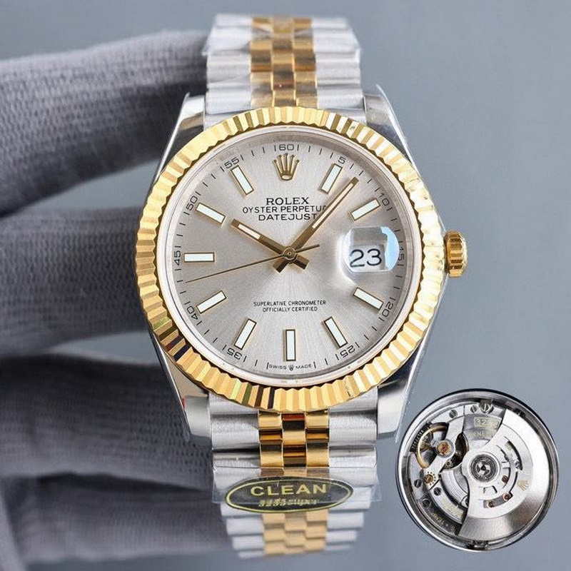 Rolex Datejust Men's Mechanical Replica Watch TT Edition Clean Factory C Original Quality-4