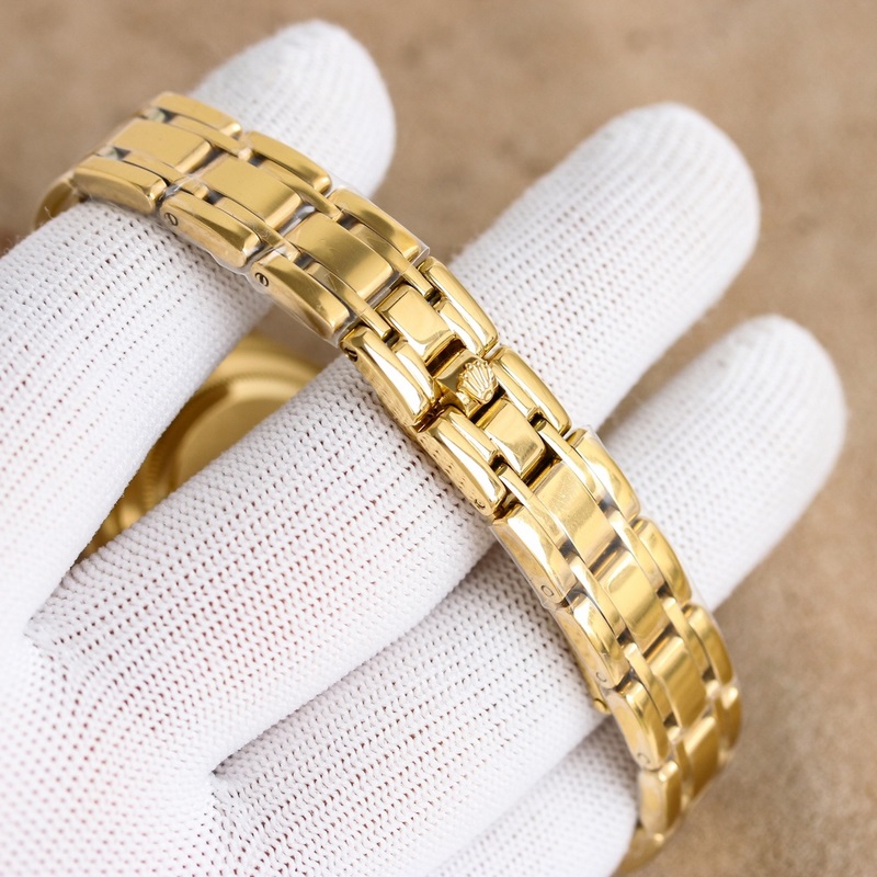 Rolex Pearlmaster 34mm Women's Replica Watch 904 Stainless Steel Elegant Design-7