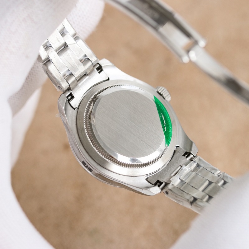 Rolex Pearlmaster 34mm Women's Replica Watch 904L Steel Elegant Pearl Design-7