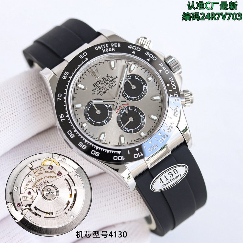 Rolex Daytona 4130 Clean Factory New Version Highest Quality Movement-3
