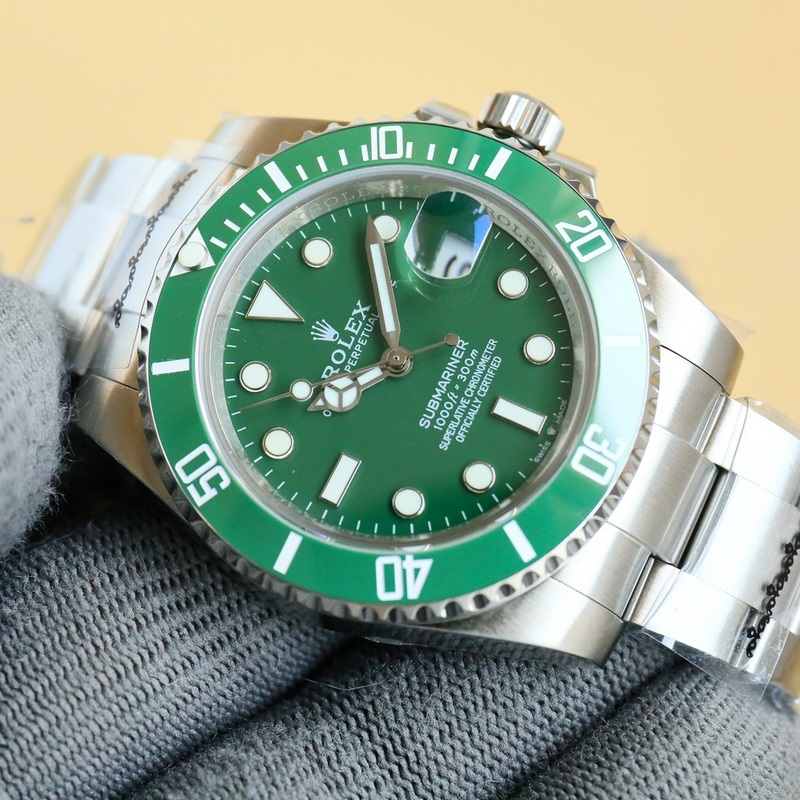 Rolex Submariner 3135 v11 Green Dial 116610LV Quality Model-2