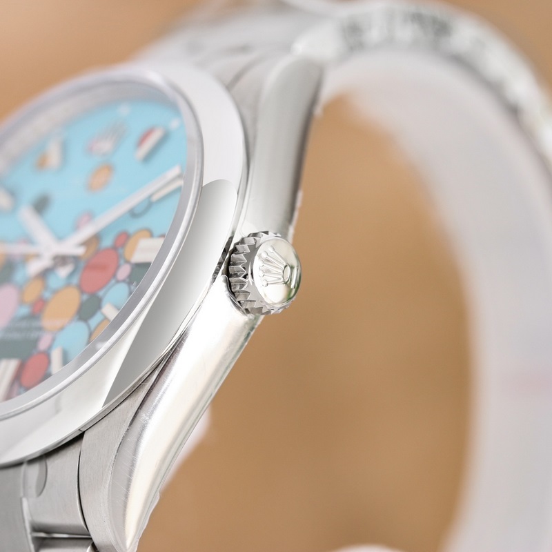 Rolex Oyster Perpetual Colorful High Quality Exceptional Value-4