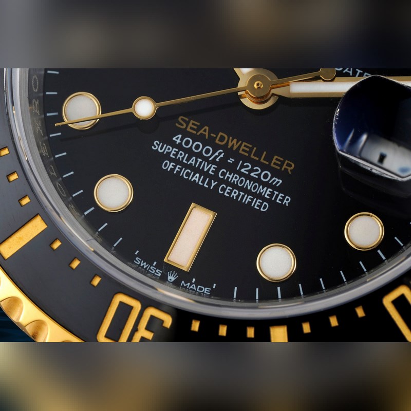 2025 Rolex Sea-Dweller 126600 Red Submariner 43mm Clean Upgrade-3