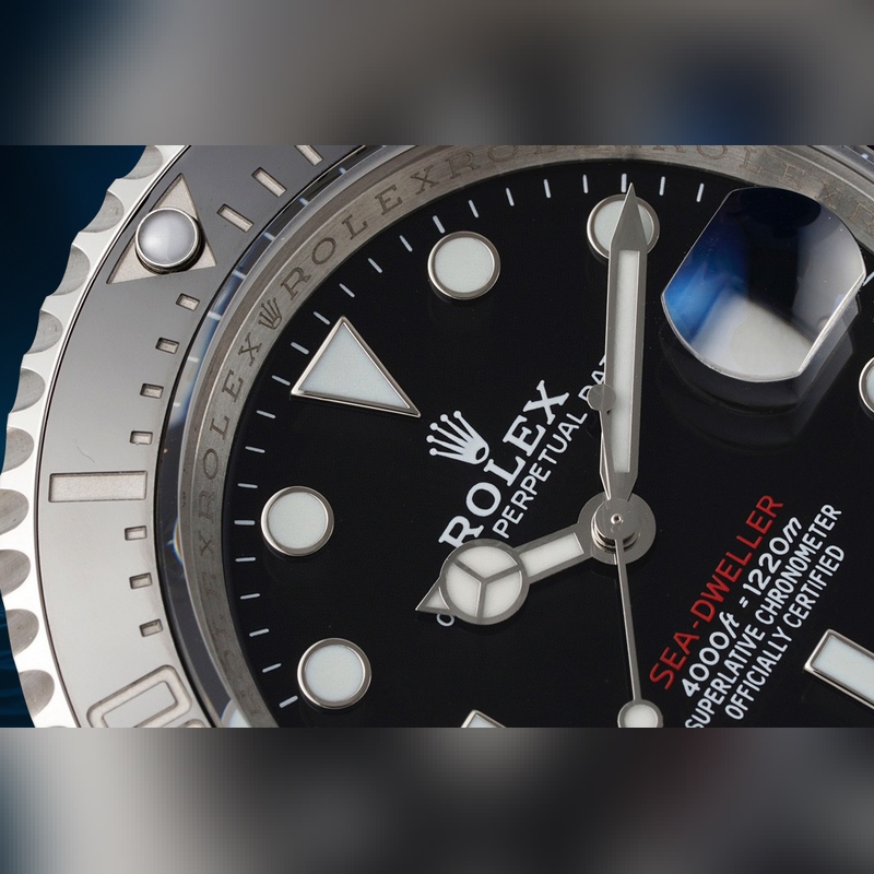 2025 Rolex Sea-Dweller 126600 Red Submariner 43mm Clean Upgrade-3