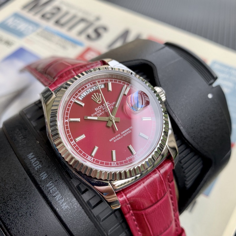 Upgraded Rolex Day-Date 11 Series Classic Quality Timepiece-4