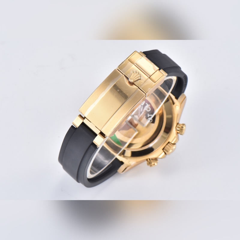 Rolex Daytona 116519 in Gold Panda Tape with Unique Features-4