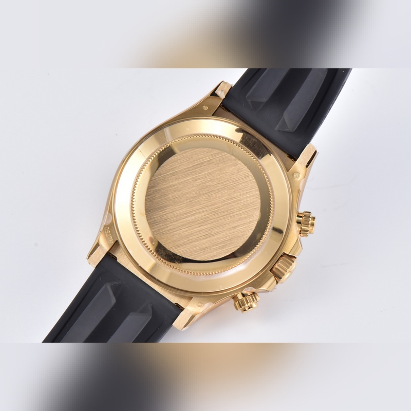 Rolex Daytona 116519 in Gold Panda Tape with Unique Features-8