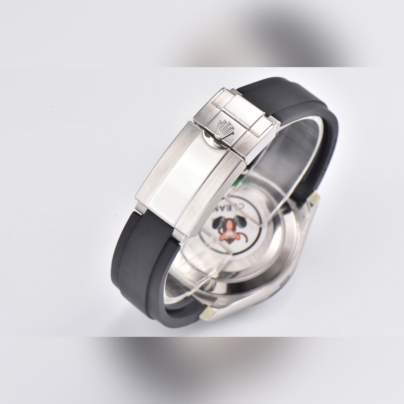 Rolex Daytona 116519 Cement Gray Ceramic Black Dial Diamond Engraved CLEAN Factory-4