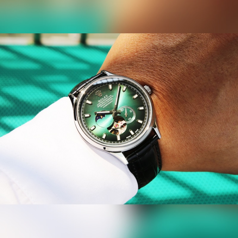 Rolex Day-Date Series 82S7 Movement Waterproof 5ATM Swim Compatible-2