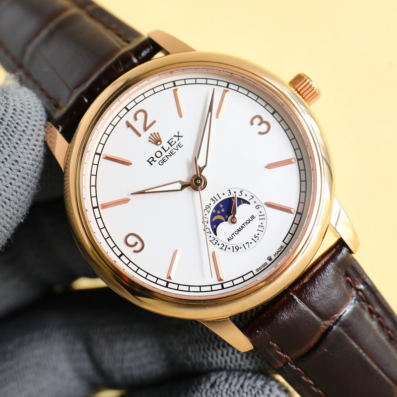 Rolex Cellini Moonphase Men's Replica Watch 2024 Top Recommendation-3