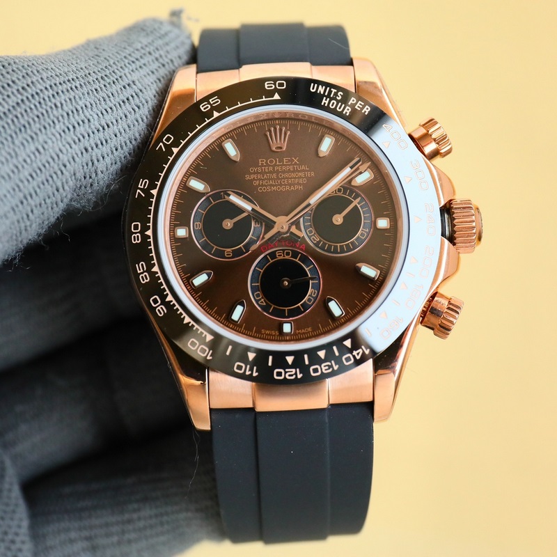 ROLEX Daytona 18k Gold GTC Certified Quality Replica Watch-2