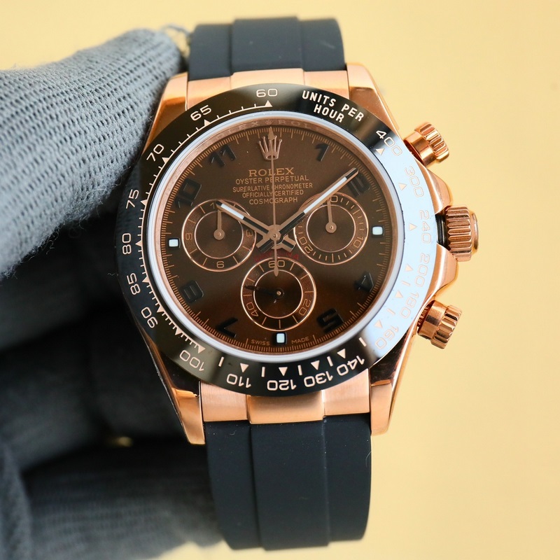 Rolex Daytona Series 18K Gold with GTC Certification-2