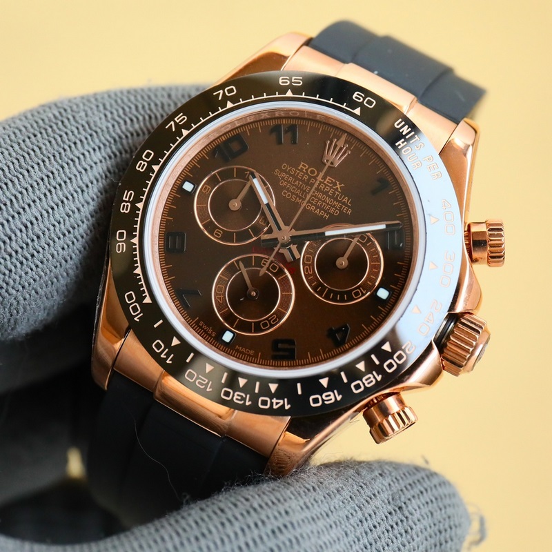 Rolex Daytona Series 18K Gold with GTC Certification-3