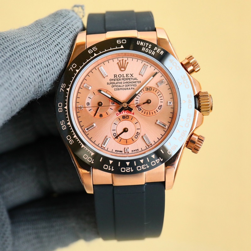 Rolex Daytona Series 18K Gold with GTC Certification-4