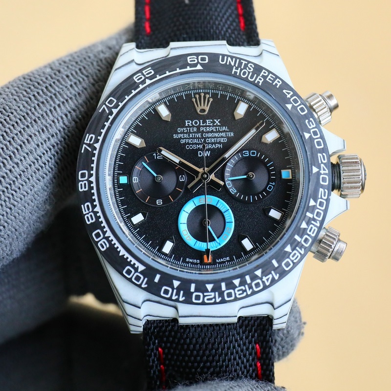 Rolex Daytona Carbon Fiber Custom Edition Lightweight and High-Quality Timepiece-2