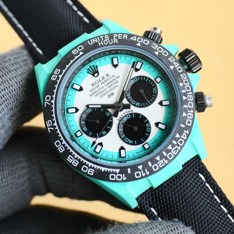Rolex Daytona Carbon Fiber Custom Edition Lightweight Elegant Design-2