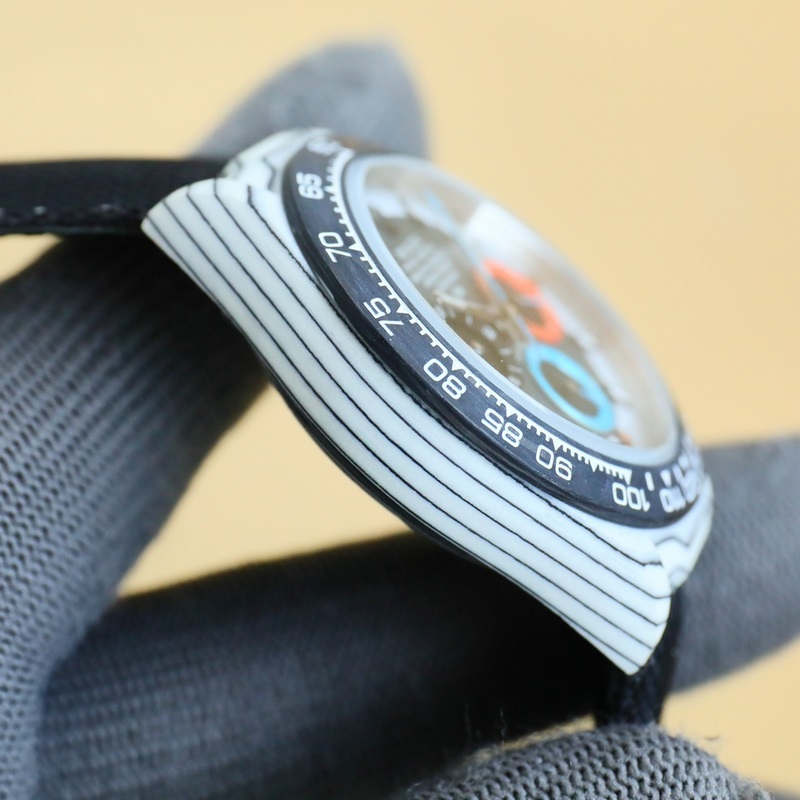 Rolex Daytona Carbon Fiber Custom Edition Lightweight Elegant Design-8