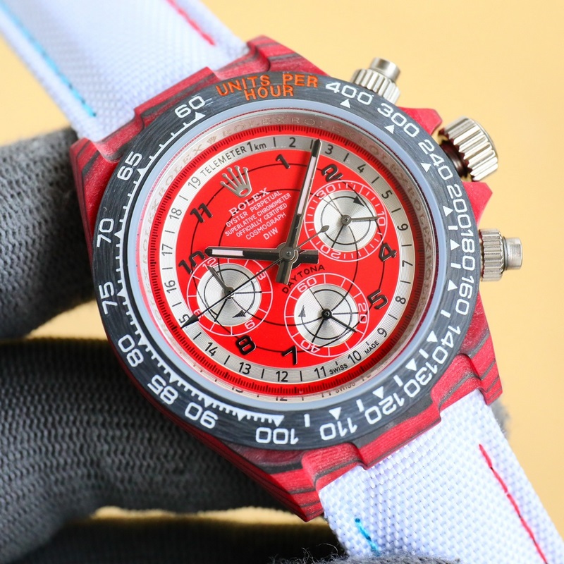 Rolex Daytona Carbon Fiber Custom Edition Lightweight Luxury Timepiece-5