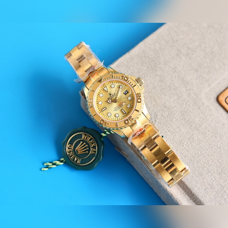 ROLEX Yacht-Master 29mm Women's Replica Watch Original Quality-4