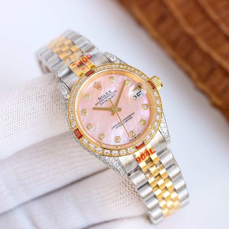 Rolex Oyster Perpetual Datejust 31 Diamond-Set High Quality-2