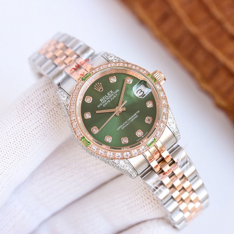 Rolex Oyster Perpetual Datejust 31 Diamond-Set High Quality-3