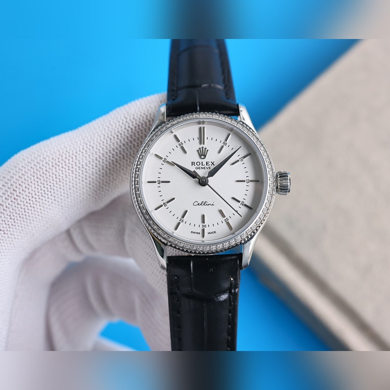 ROLEX Cellini Women's Elegant Minimalist Replica Watch-4