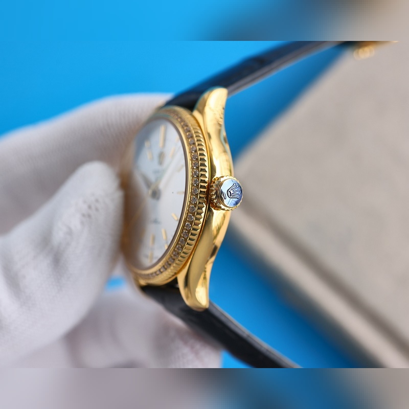 Rolex Cellini Women's Elegant Classic Replica Watch Simple and Refined Design-6