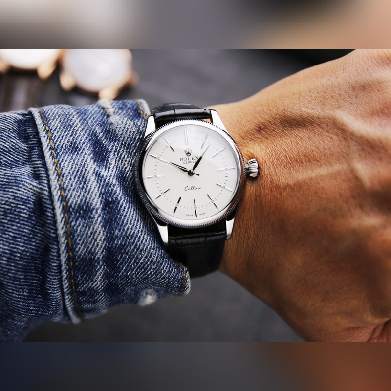 Rolex Cellini 39mm Classic Dress Replica Watch Automatic 8215 Movement Premium Quality-2