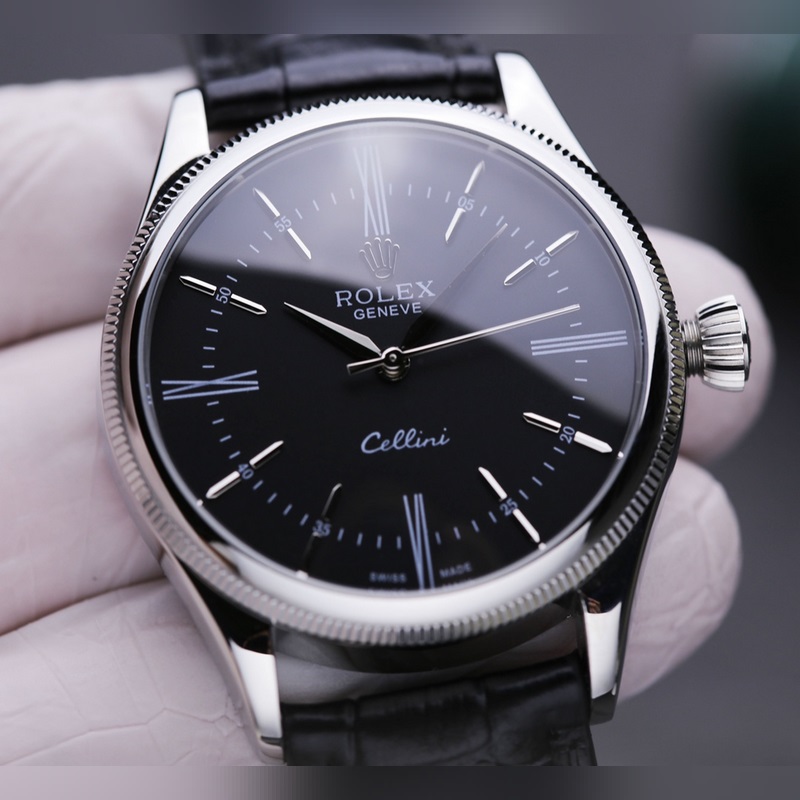 Rolex Cellini 39mm Classic Dress Replica Watch Automatic 8215 Movement Premium Quality-4
